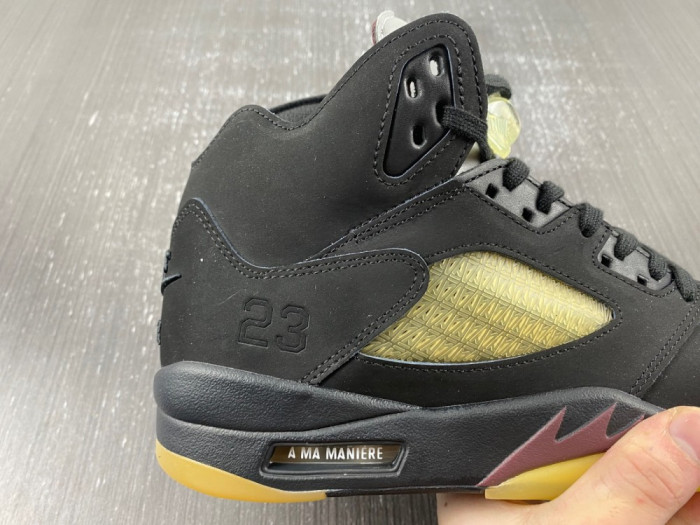 A Ma Maniére x Air Jordan 5 “Black” FD1330-001