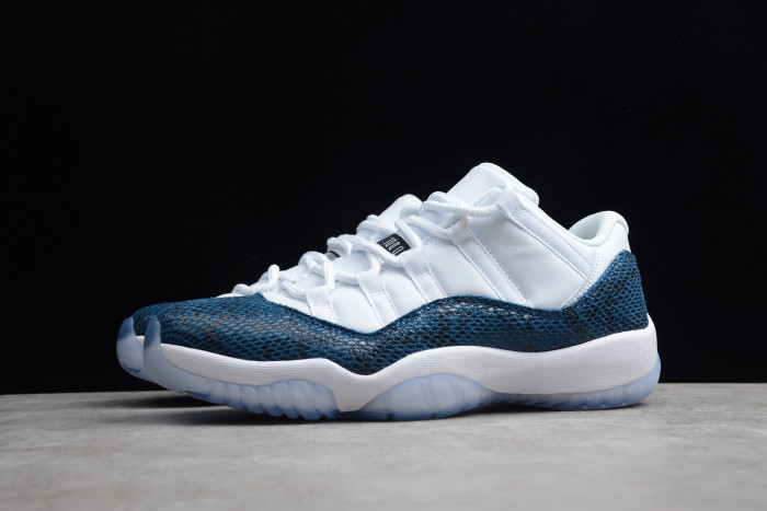 Air Jordan 11 Low “Navy Blue Snakeskin” CD6846-102